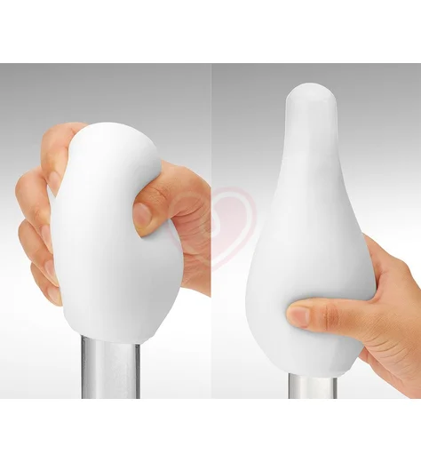 Мастурбатор Tenga Geo Glacier белый фото 3