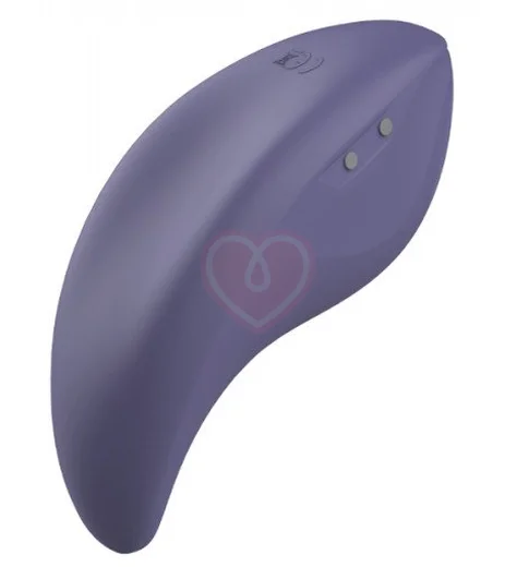 Изогнутый мини-вибратор Bcurious Premium Massager фиолетовый фото 2