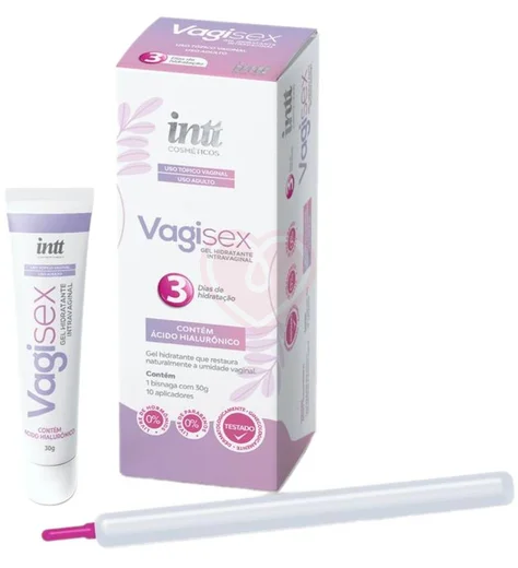 Увлажняющий гель от вагинальной сухости Intt Vagisex 30 г фото 2