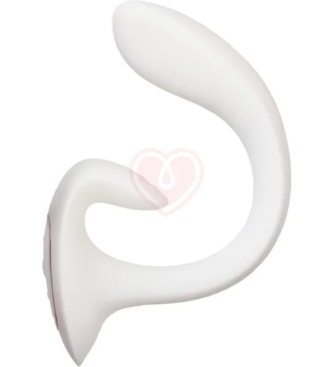 Вибратор для стимуляции зоны G и клитора Satisfyer G for Goddess 1 белый фото 2