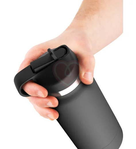 Мастурбатор вагина в серой фляге Fuck Flask мулатка фото 3