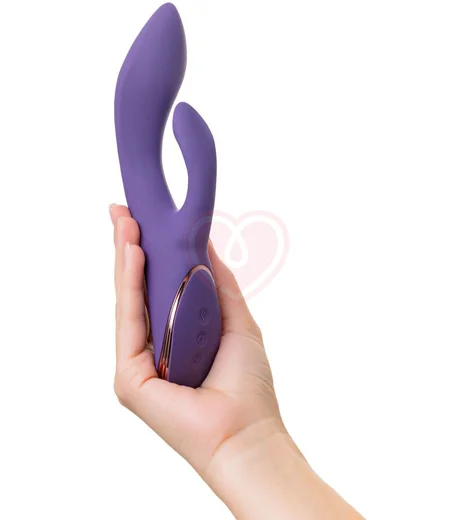 Вибратор-кролик с манящими движениями Jos Fingie фиолетовый фото 7