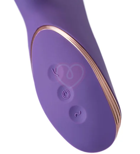Вибратор-кролик с манящими движениями Jos Fingie фиолетовый фото 10