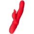 Вибратор-кролик с нагревом и двигающейся головкой Jos Redli красный фото 6