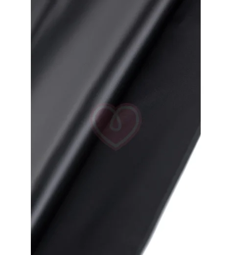 Виниловая простыня для секса Black Red by Toyfa чёрная фото 2