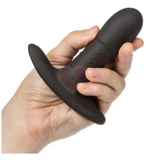 Стимулятор простаты Eclipse Beaded Probe с вибрацией и ротацией черный фото 4