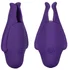 Зажимы на соски с вибрацией Nipple Play Nipplettes фиолетовые фото 1