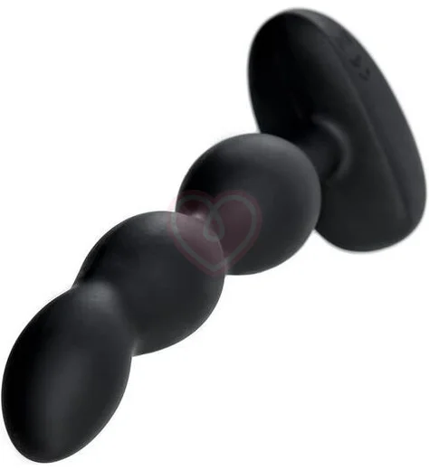 Анальный вибратор с вращающимися шариками и управлением со смартфона Ridge Lovense черный фото 3
