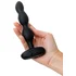 Анальный вибратор с вращающимися шариками и управлением со смартфона Ridge Lovense черный фото 4