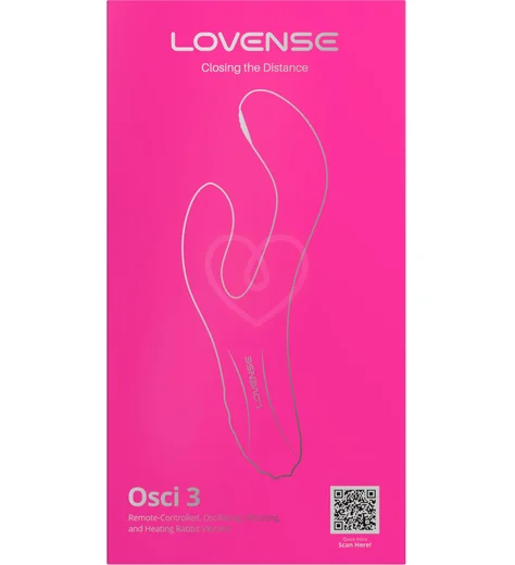 Вибратор-кролик с нагревом Lovense Osci 3 G-spot фото 6