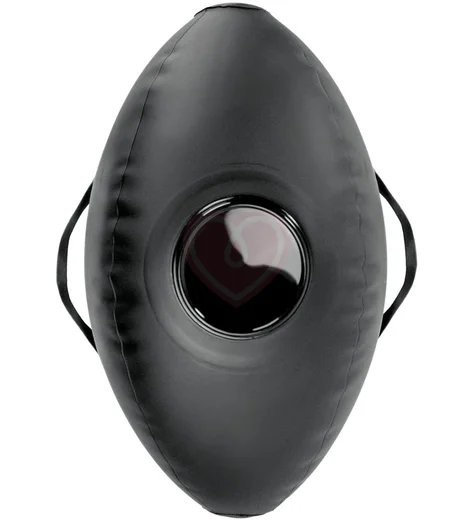 Фаллоимитатор на надувной подушке Pipedream Body Dock Inflatable Love Ball чёрный фото 2
