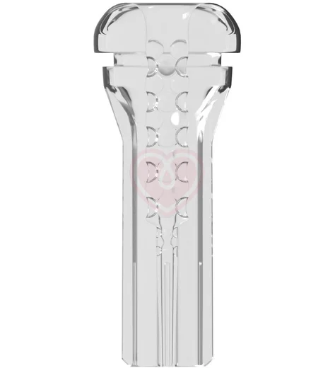 Мастурбатор в тубе Pipedream ViewTube Plus прозрачный фото 4