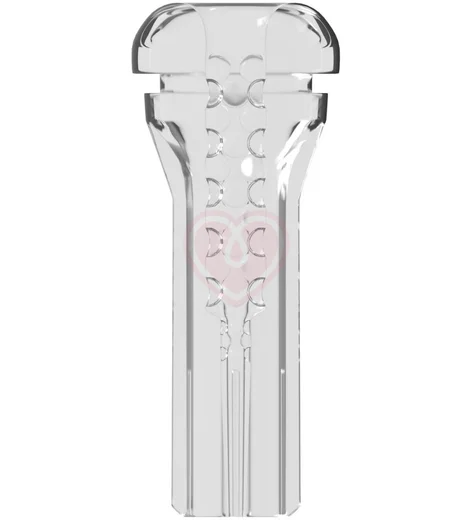 Мастурбатор в тубе с подсветкой Pipedream ViewTube Xxl прозрачный фото 4