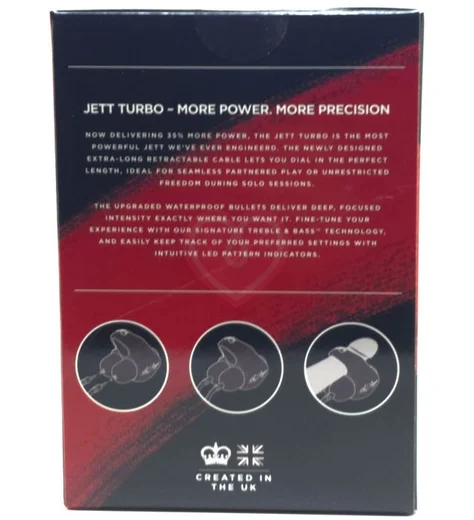 Стимулятор уздечки с вибрацией Hot Octopuss Jett Turbo чёрный фото 5