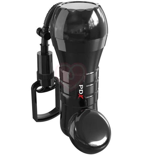 Мастурбатор вагина с вакуумной помпой Pipedream Wet Pussies Super Sucker Xxl Stroker телесный фото 2