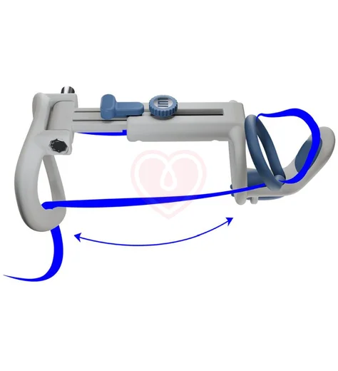 Экстендер для увеличения члена Cnex Lui Maxtender M серый фото 7