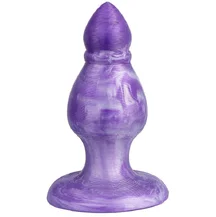 Фантазийная анальная пробка Silexd Fantasy Queen фиолетовая