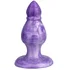 Фантазийная анальная пробка Silexd Fantasy Queen фиолетовая фото 1