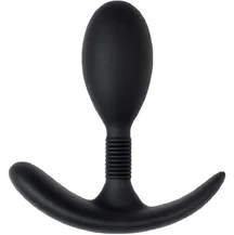 Анальная пробка со смещённым центром тяжести A-Toys by Toyfa Tord S чёрная