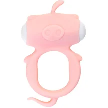 Эрекционное кольцо со съёмной вибропулей A-Toys by Toyfa Kear розовое