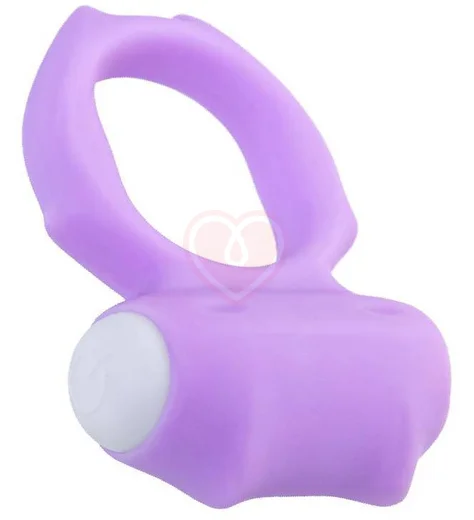 Эрекционное кольцо со съёмной вибропулей A-Toys by Toyfa Zort фиолетовое фото 2