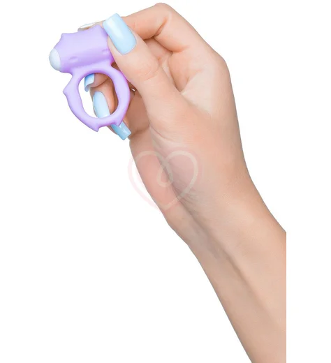 Эрекционное кольцо со съёмной вибропулей A-Toys by Toyfa Zort фиолетовое фото 3