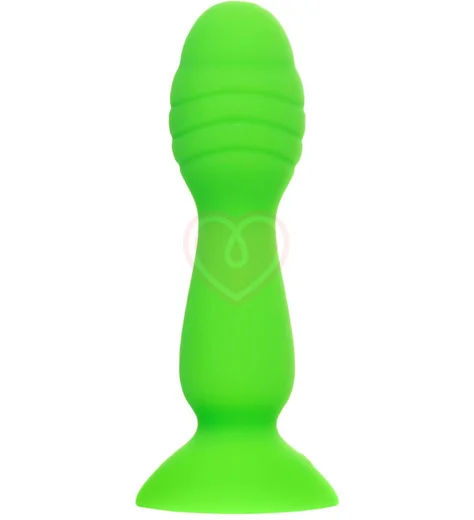 Анальная пробка A-Toys by Toyfa Terg зелёная фото 1
