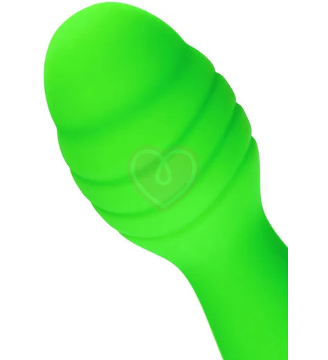 Анальная пробка A-Toys by Toyfa Terg зелёная фото 3