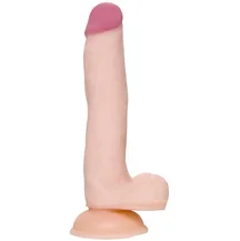 Реалистичный гибкий фаллоимитатор на присоске A-Toys by Toyfa Minc телесный