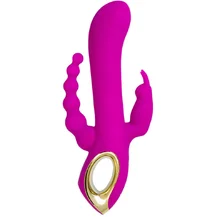 Тройной вибратор A-Toys by Toyfa Trinny фиолетовый