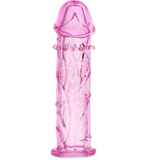 Насадка на член A-Toys by Toyfa Helon розовая фото 1