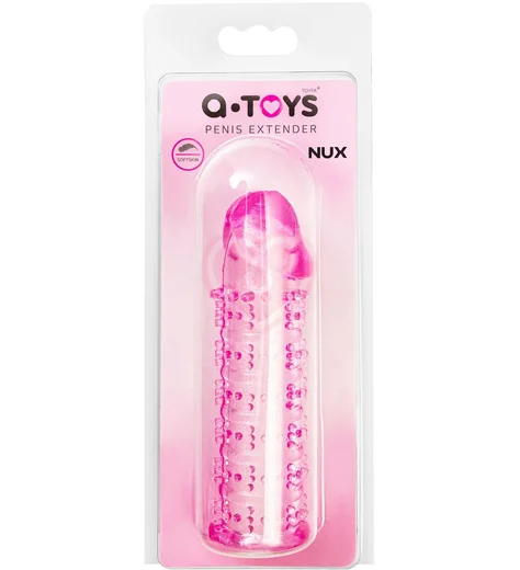 Насадка на член A-Toys by Toyfa Nux розовая фото 2