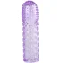 Насадка на член с рельефом A-Toys by Toyfa Zoct фиолетовая фото 1