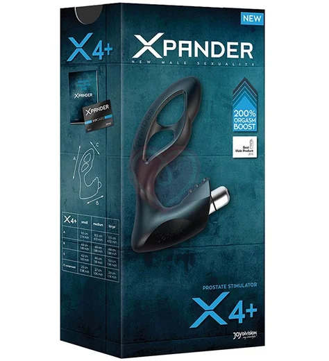 Стимулятор простаты с вибрацией заряжаемый JoyDivision Xpander X4+ размер L фото 2