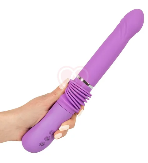 Вибратор с пульсацией Push it фиолетовый фото 3