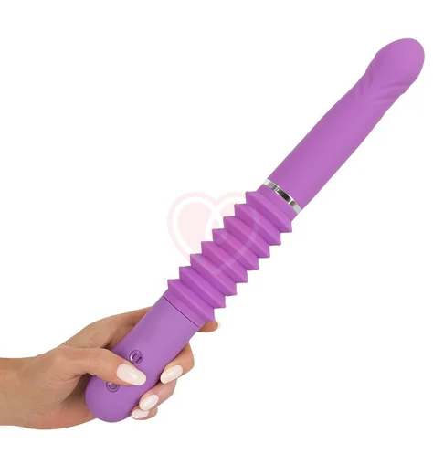 Вибратор с пульсацией Push it фиолетовый фото 4