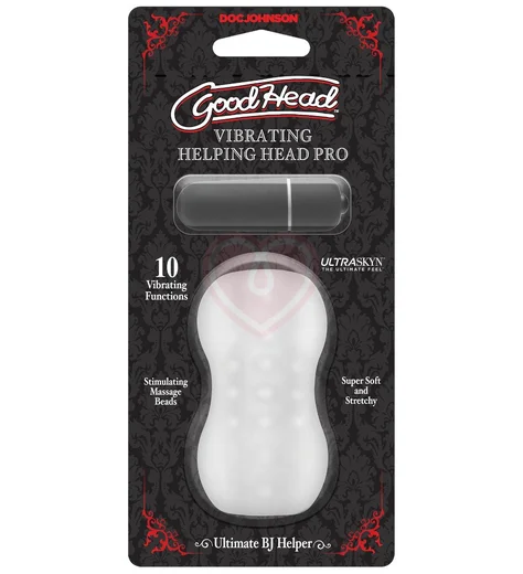 Мини-мастурбатор с вибропулей Vibrating Helping Head Pro фото 2