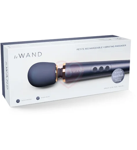 Массажёр Le Wand Petite Rechargeable синий фото 2