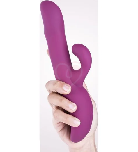 Вибратор-кролик с вращающимися шариками Selove Surge фиолетовый фото 4