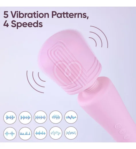 Массажёр Selove PulseWand розовый фото 2