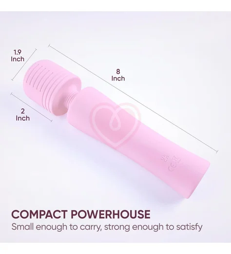 Массажёр Selove PulseWand розовый фото 5