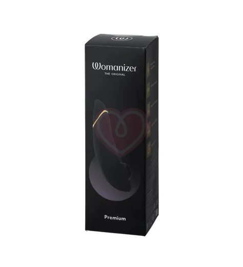 Бесконтактный клиторальный стимулятор Womanizer Premium чёрный фото 2