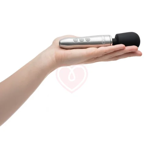 Вибратор-массажёр Doxy Go серебристый фото 2