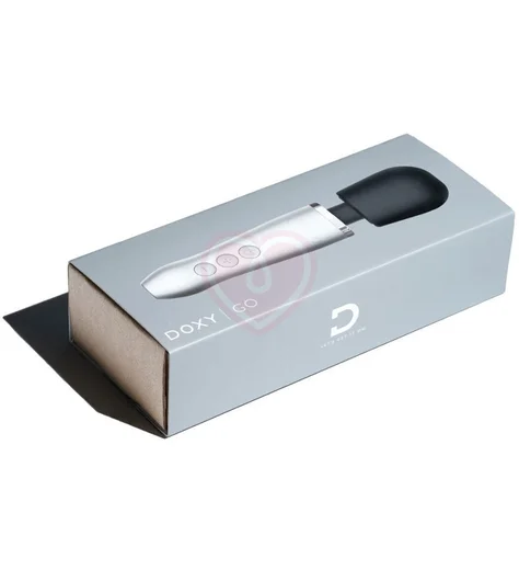 Вибратор-массажёр Doxy Go серебристый фото 5