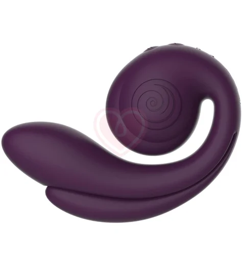 Вибратор для тройной стимуляции Svibe Gizi Pro фиолетовый фото 2