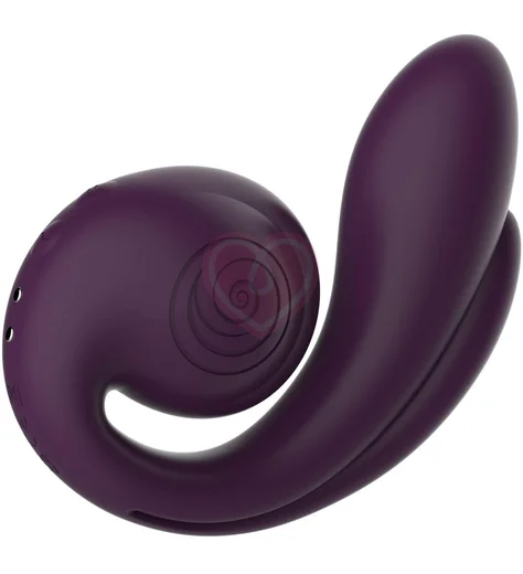 Вибратор для тройной стимуляции Svibe Gizi Pro фиолетовый фото 5