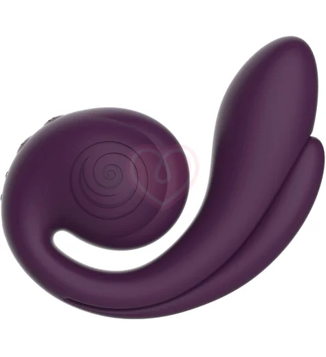 Вибратор для тройной стимуляции Svibe Gizi Pro фиолетовый фото 8