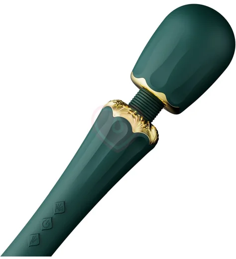 Массажёр со съёмными насадками Zalo Kyro зелёный фото 3