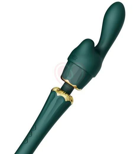 Массажёр со съёмными насадками Zalo Kyro зелёный фото 4