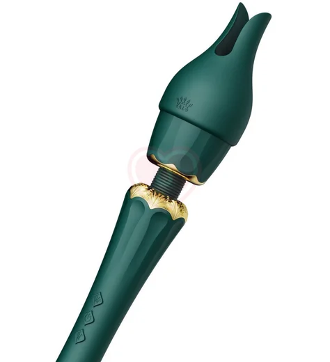 Массажёр со съёмными насадками Zalo Kyro зелёный фото 5